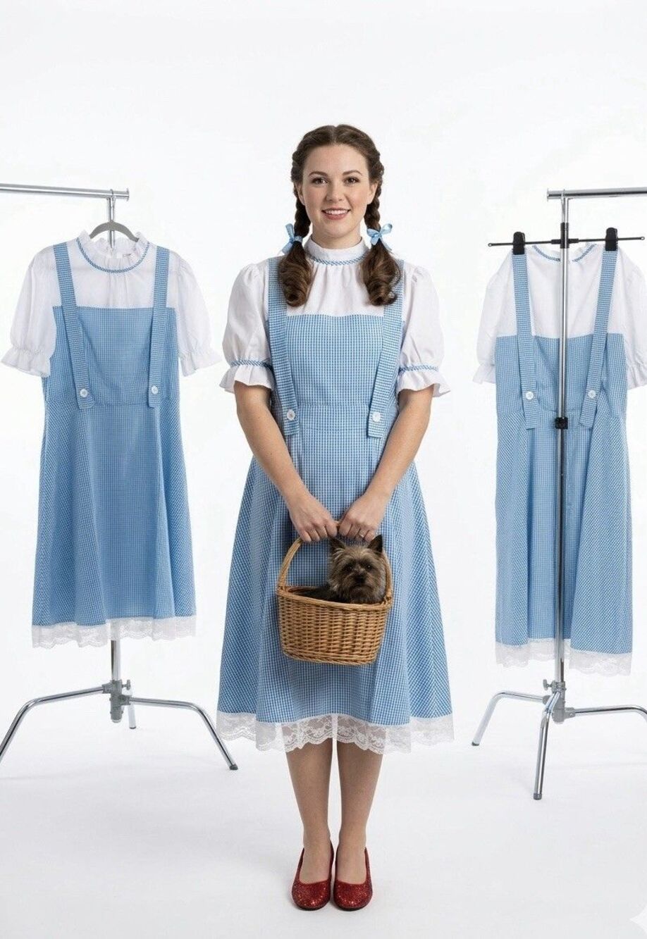 Dorothy Dress Wizard of Oz Size Large Costume Halloween